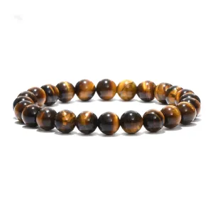 10mm Tigers Eye Bracelet