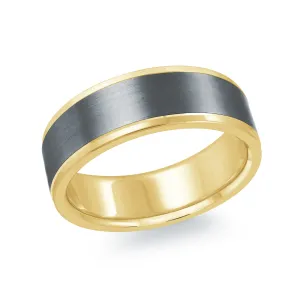 14K Yellow Gold Ring from the Tantalum Collection by Malo - MRDTN-025-7Y