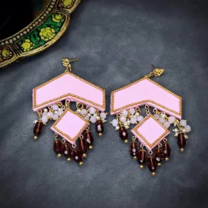 Amant  Handpainted Pink (Earrings)