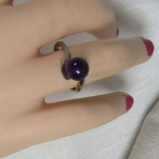 Amethyst Fashion Ring Size 8