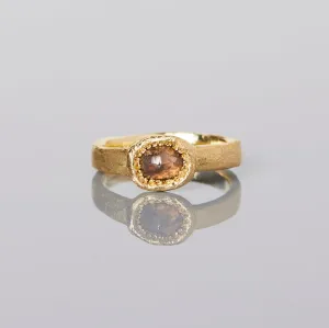 BDR24-OOAK | 0.8 Carat 15th Anniversary One-of-a-Kind Brown Diamond Ring