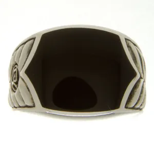 David Yurman Chevron Black Onyx Ring