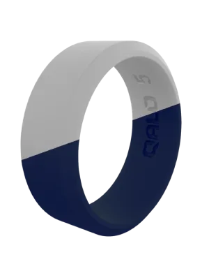 Duo Men's Modern Silicone Ring