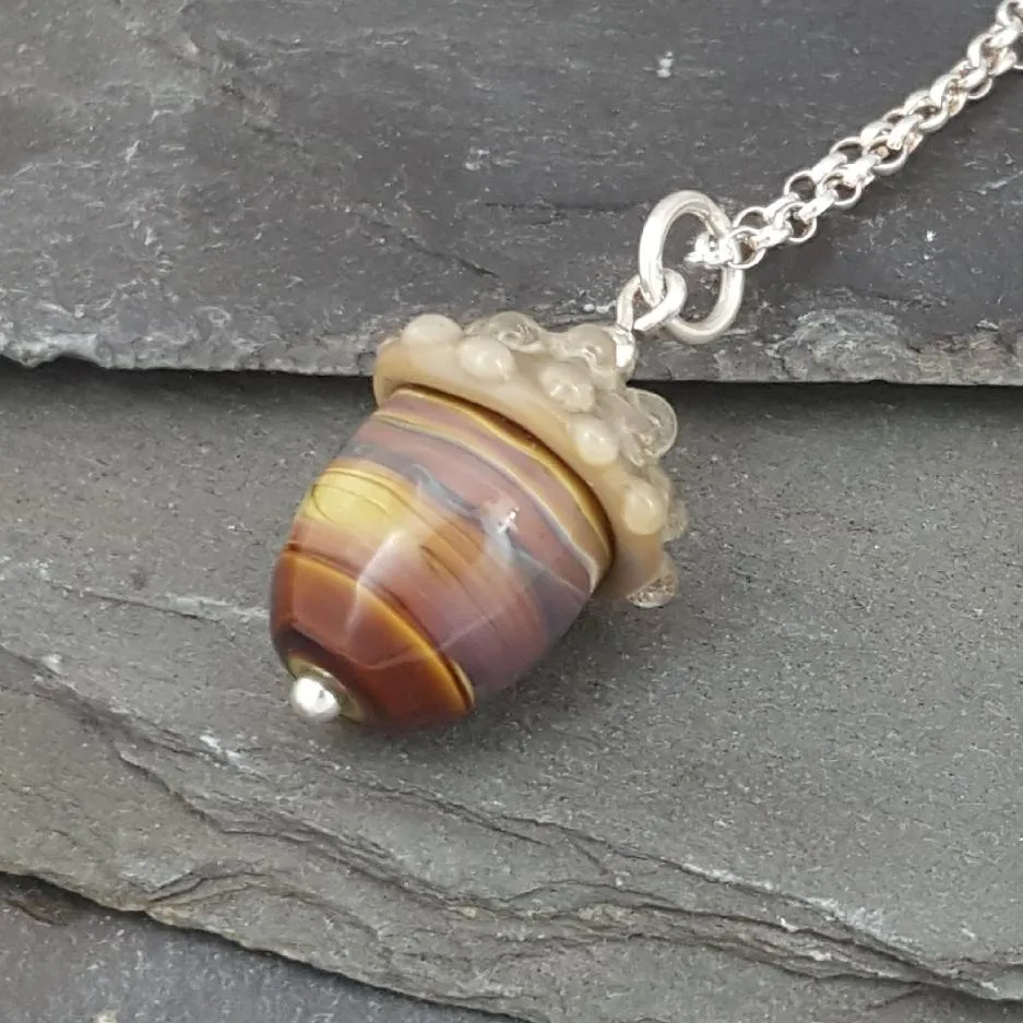 Flora Collection - Acorn Necklaces