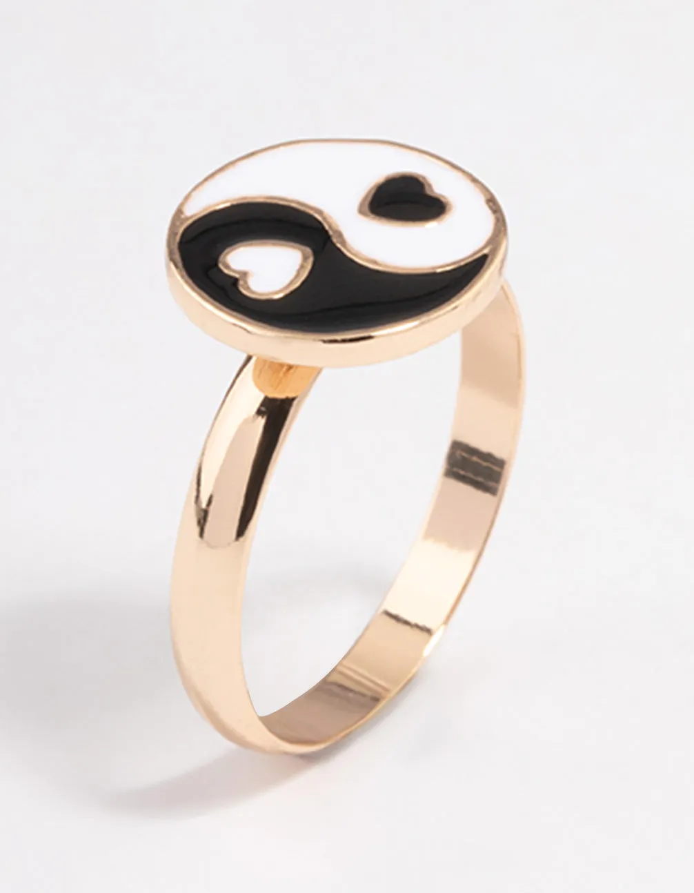 Gold Yin & Yang Ring