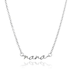 Grandma Necklace Sterling Silver