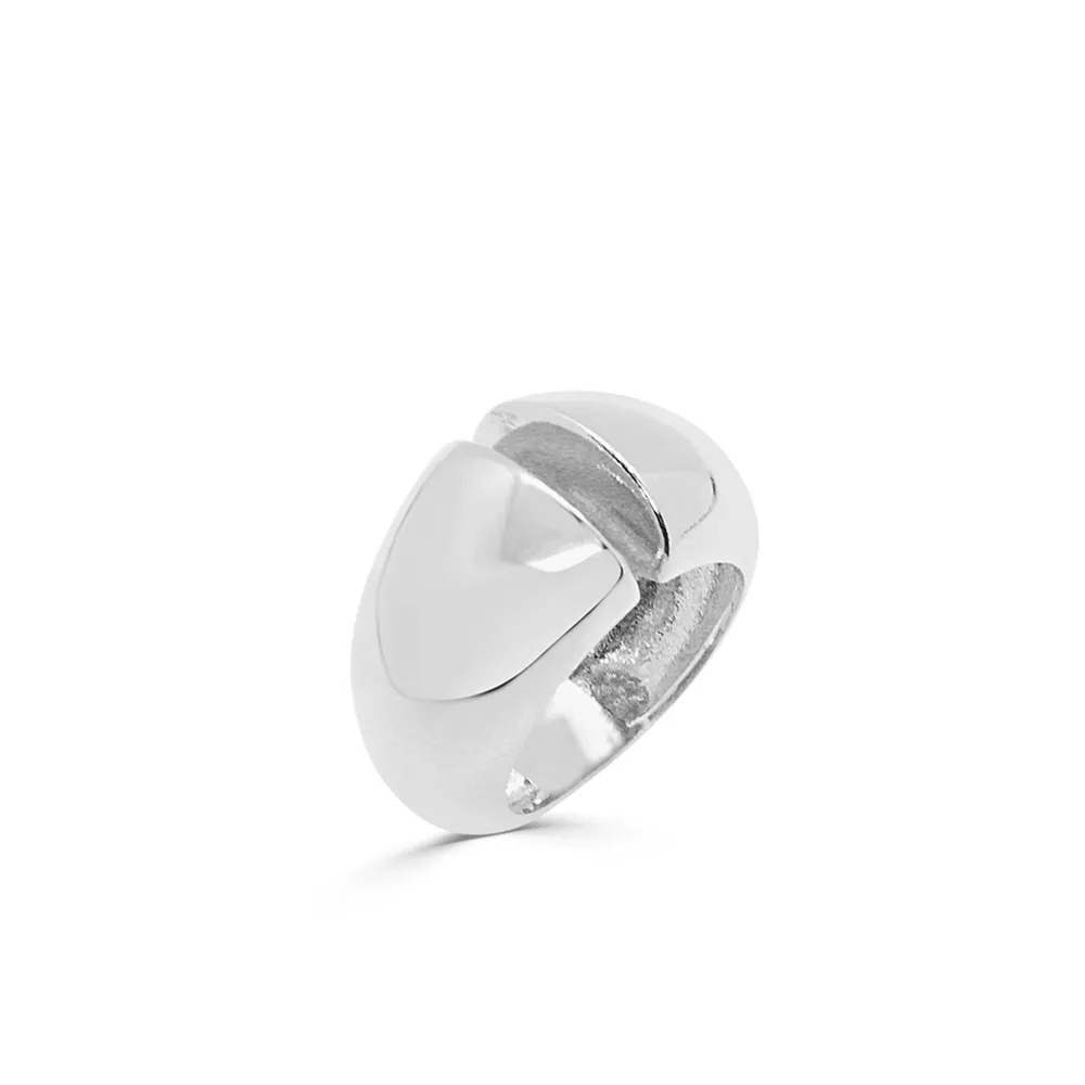 Gray Statement Ring