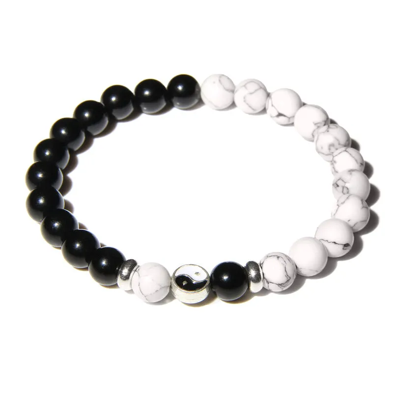 Hot Selling Natural Stone Turquoise Beads Bracelet Men