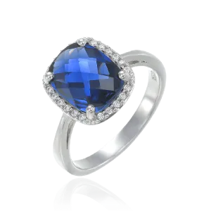 Luscious Blue Sapphire Ring