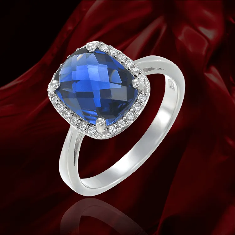 Luscious Blue Sapphire Ring