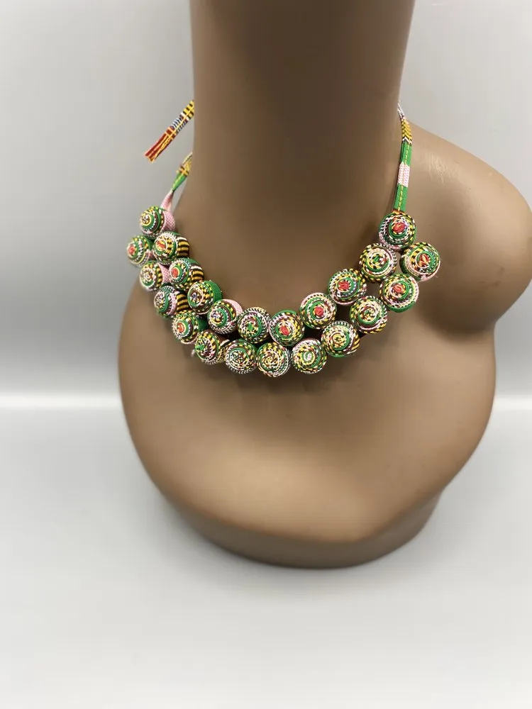 Manu 2-Tier Necklace & Earring Set