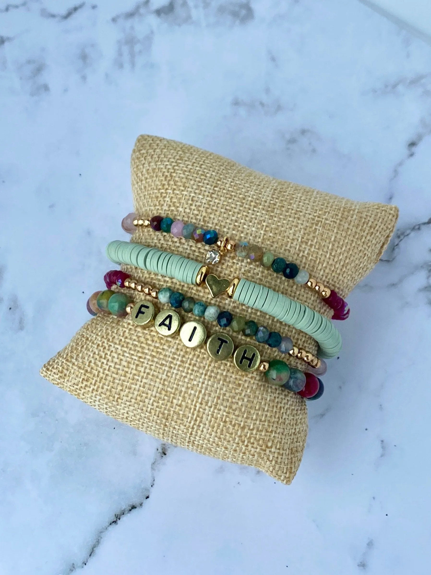 Multi Color Stack Bracelets/Stretch Bracelets/Layering Bracelets/Boho Jewelry/Handmade Bracelets/Apple Watch Accessory