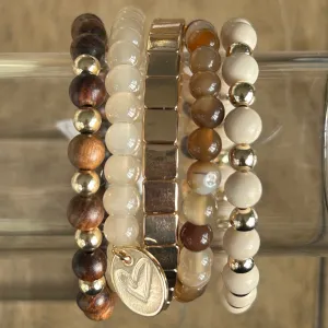 Natural Vibes Bracelet Stack