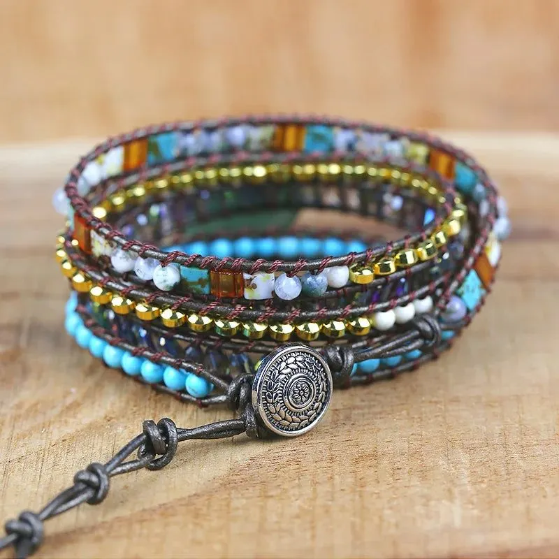 Ocean Breeze Beaded Bracelet