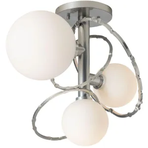 Olympus 12 in. 3 Lights Semi flush Mount Light