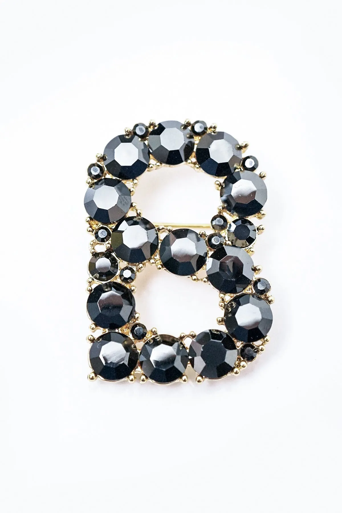 Orlin Brooch - Hematite