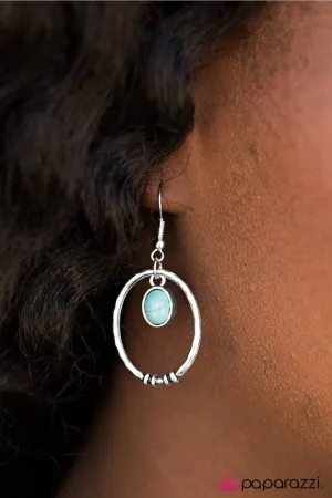 Paparazzi Earring ~ The WEST Is Yet To Come - Blue