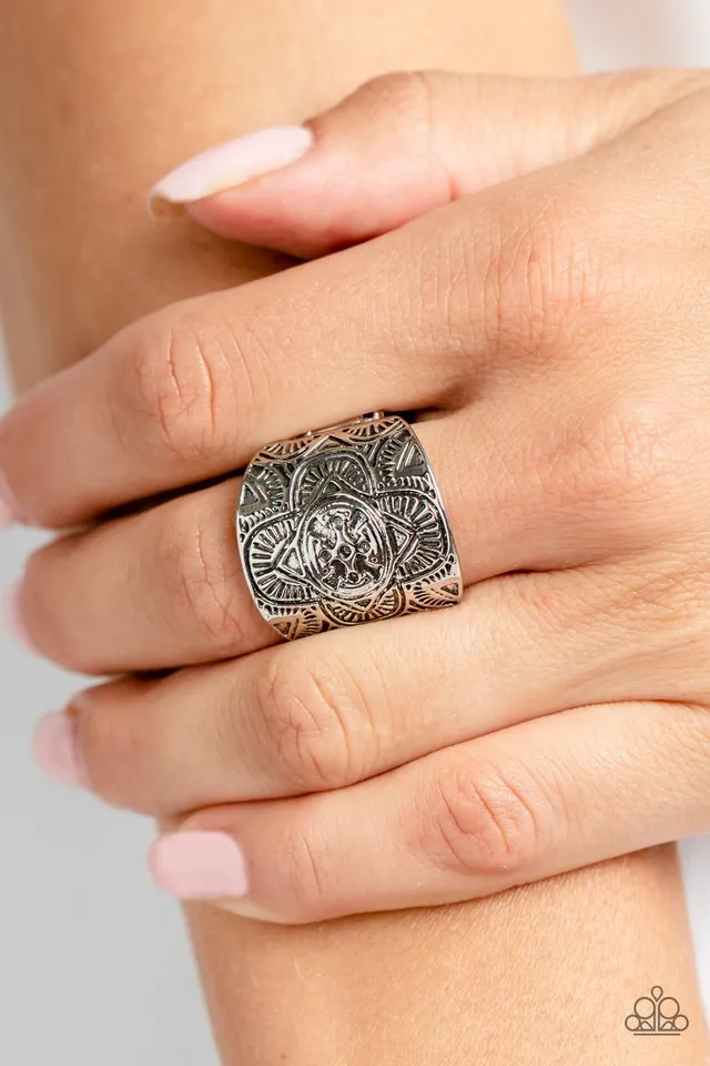 Paparazzi Ring ~ Argentine Arches - Silver