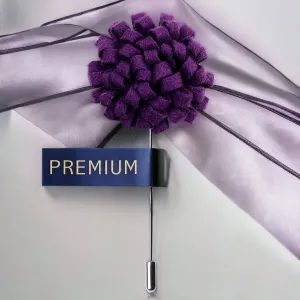 Peluche A Glorious Crescendo Purple Brooch