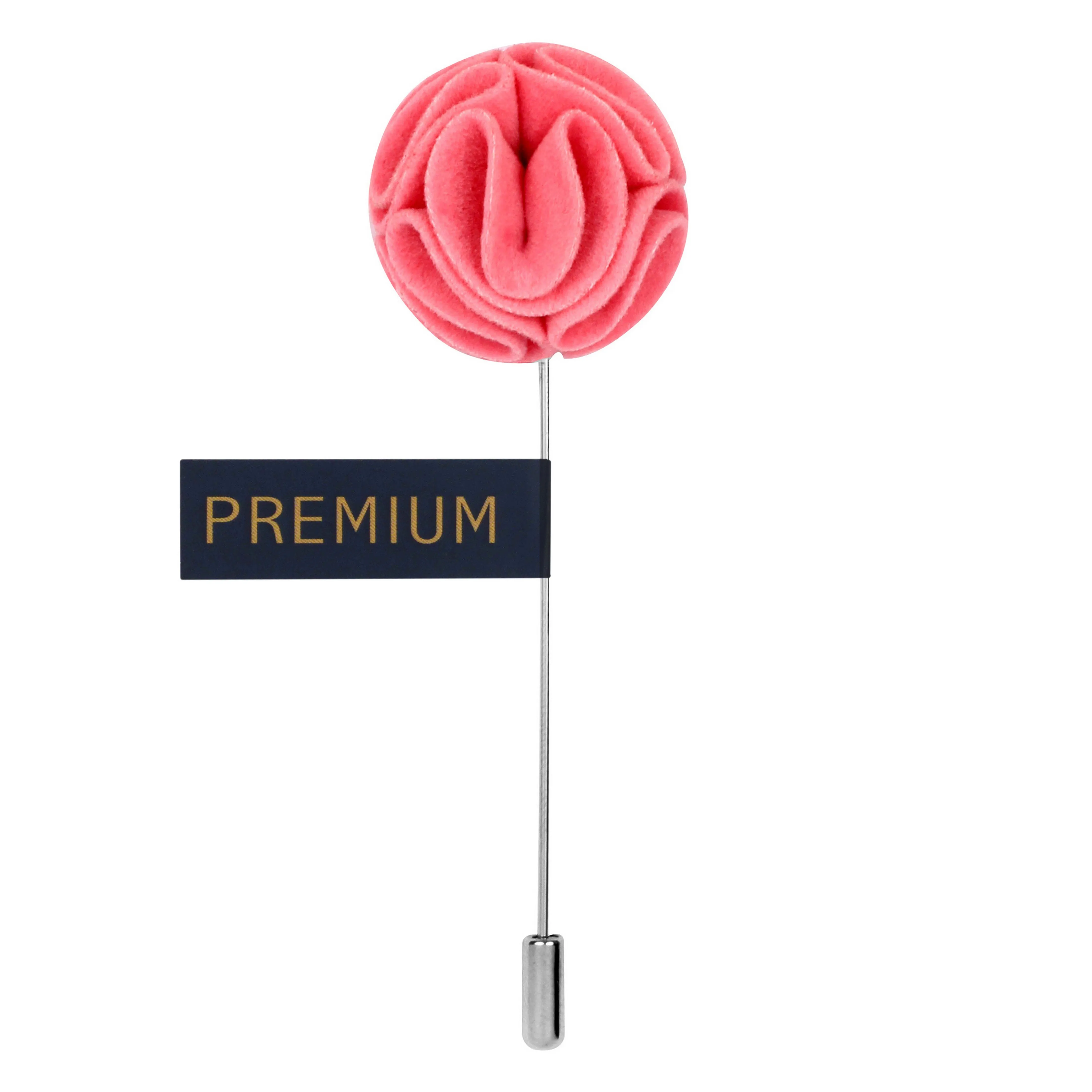 Peluche The Dahlia Flower Pink Brooch Lapel Pin