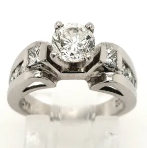 Platinum Diamond Engagement Ring