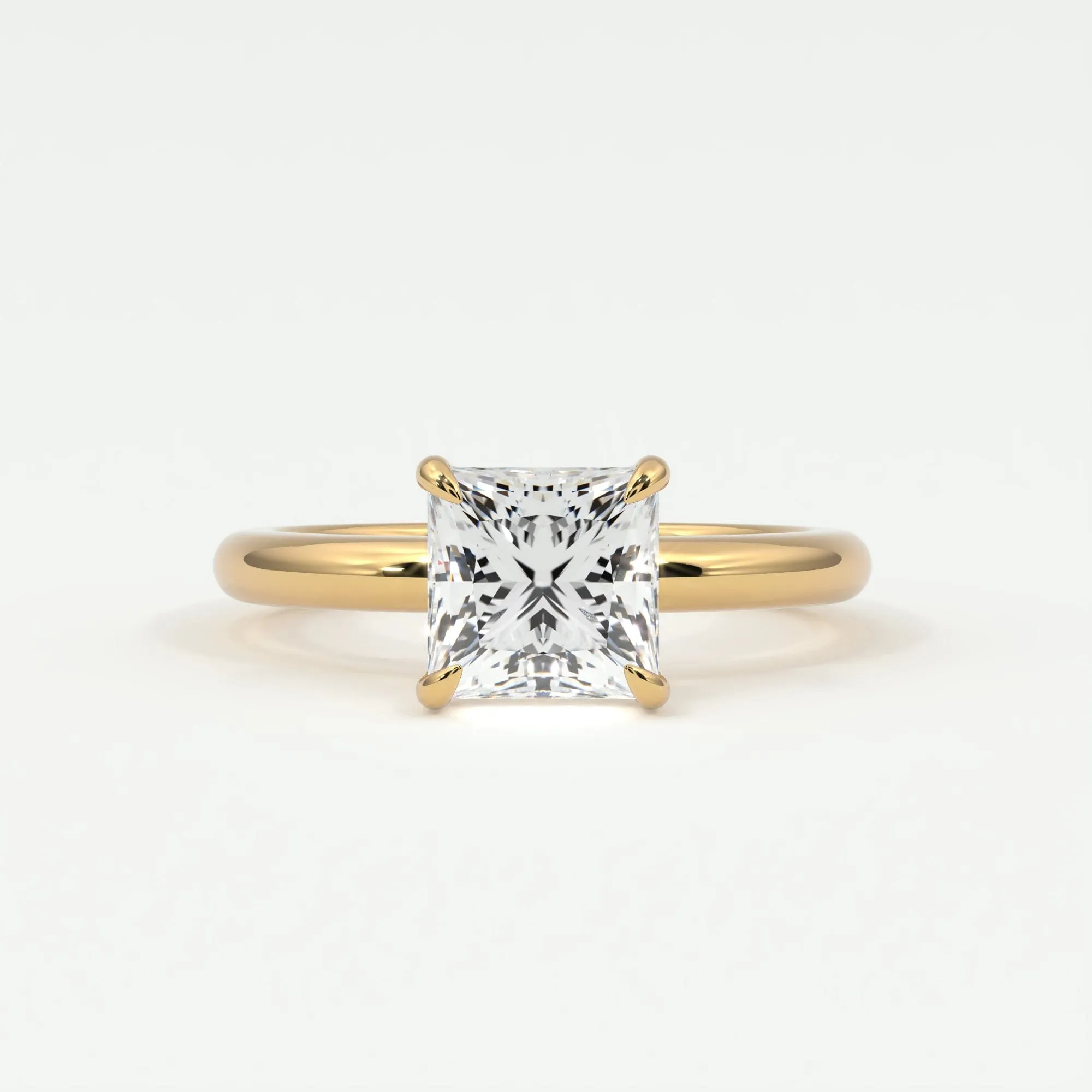 Princess Cut Diamond Engagement Rings