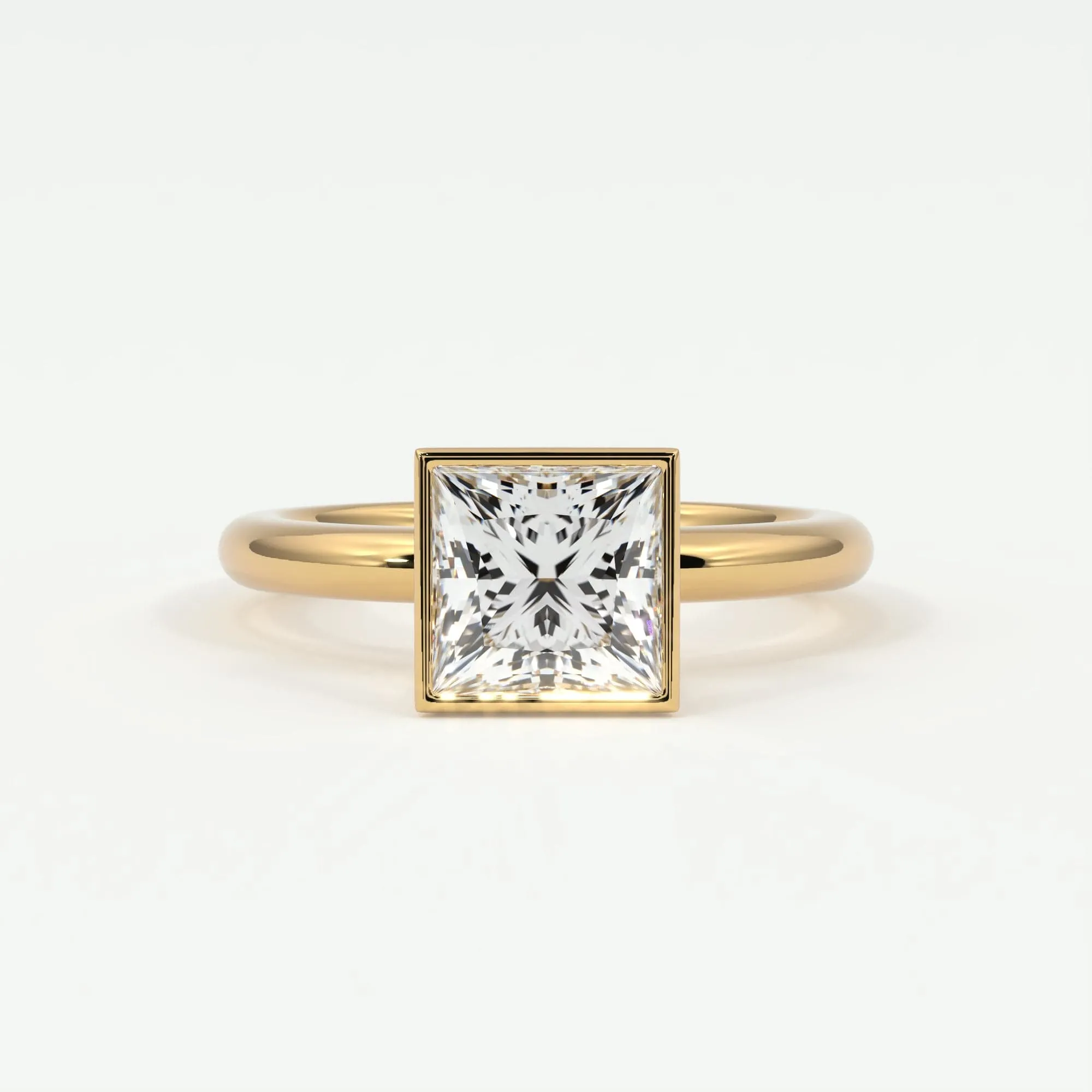 Princess Cut Diamond Engagement Rings