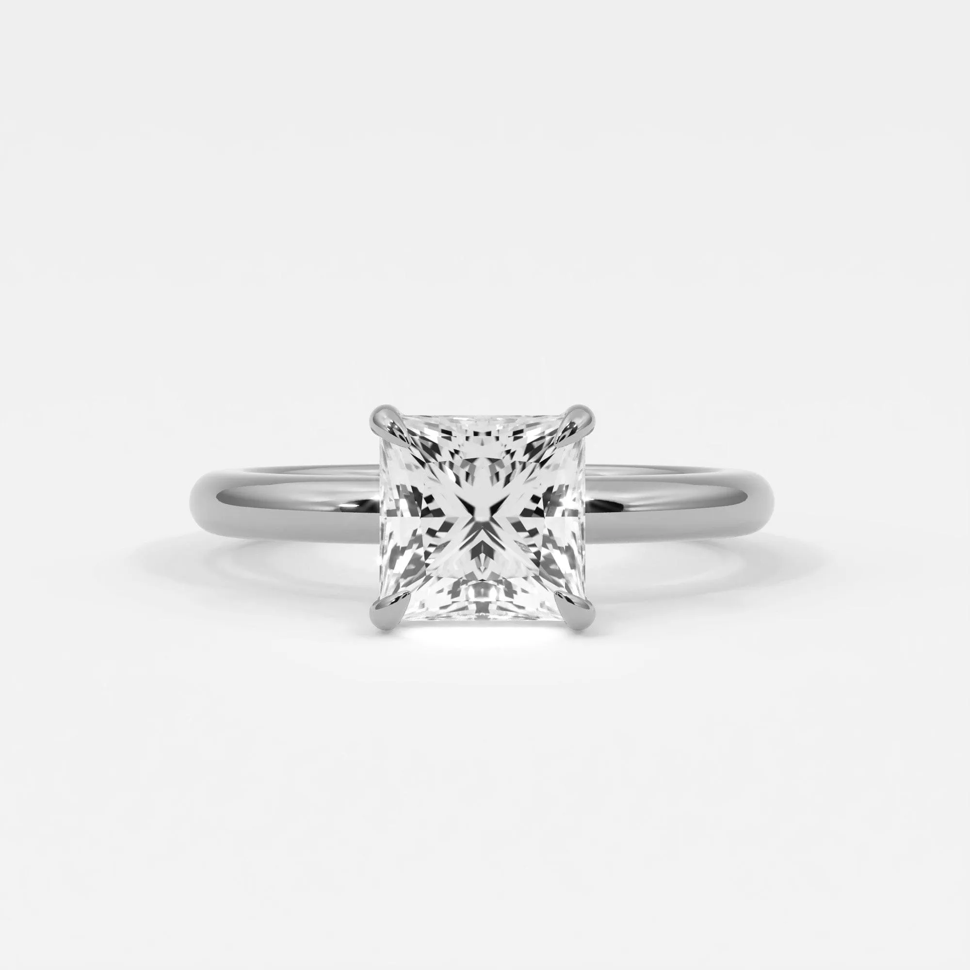 Princess Cut Diamond Engagement Rings