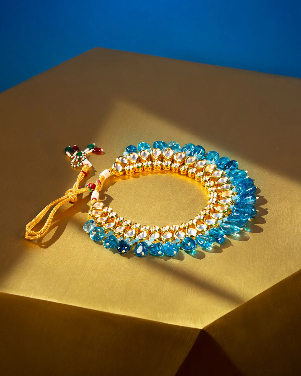 Sharawar Sapphire Blue Necklace