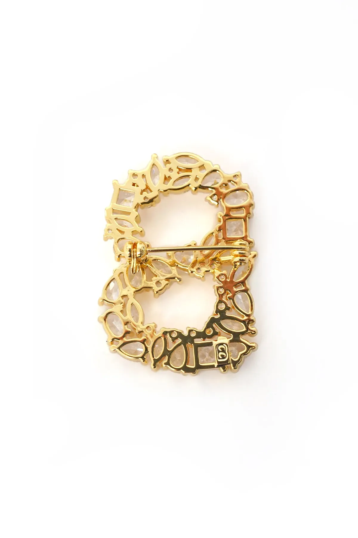 Signature Roca Brooch - Gold