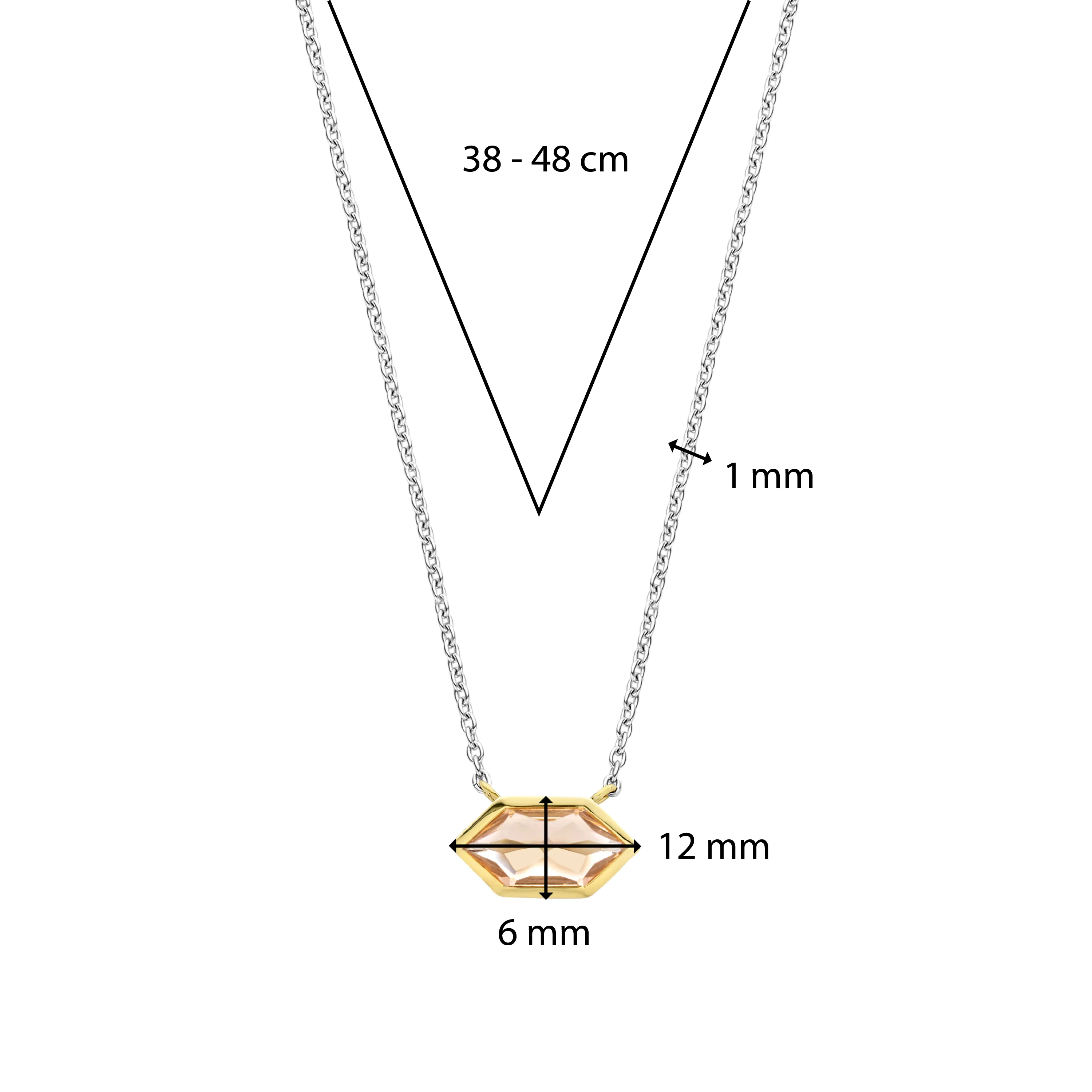 TI SENTO Necklace 34041NU