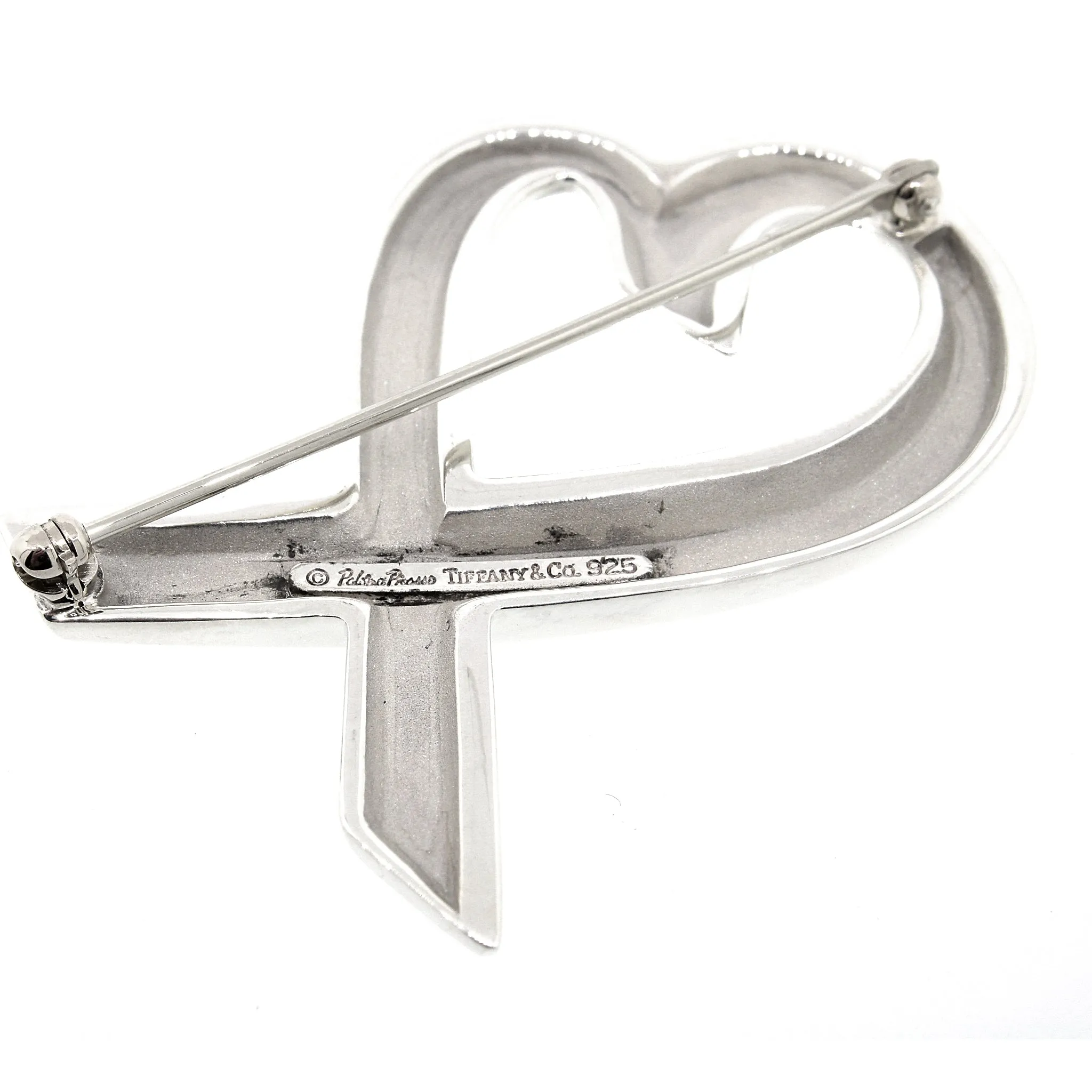 Tiffany and Co. Elsa Paloma Picasso Loving Heart Brooch