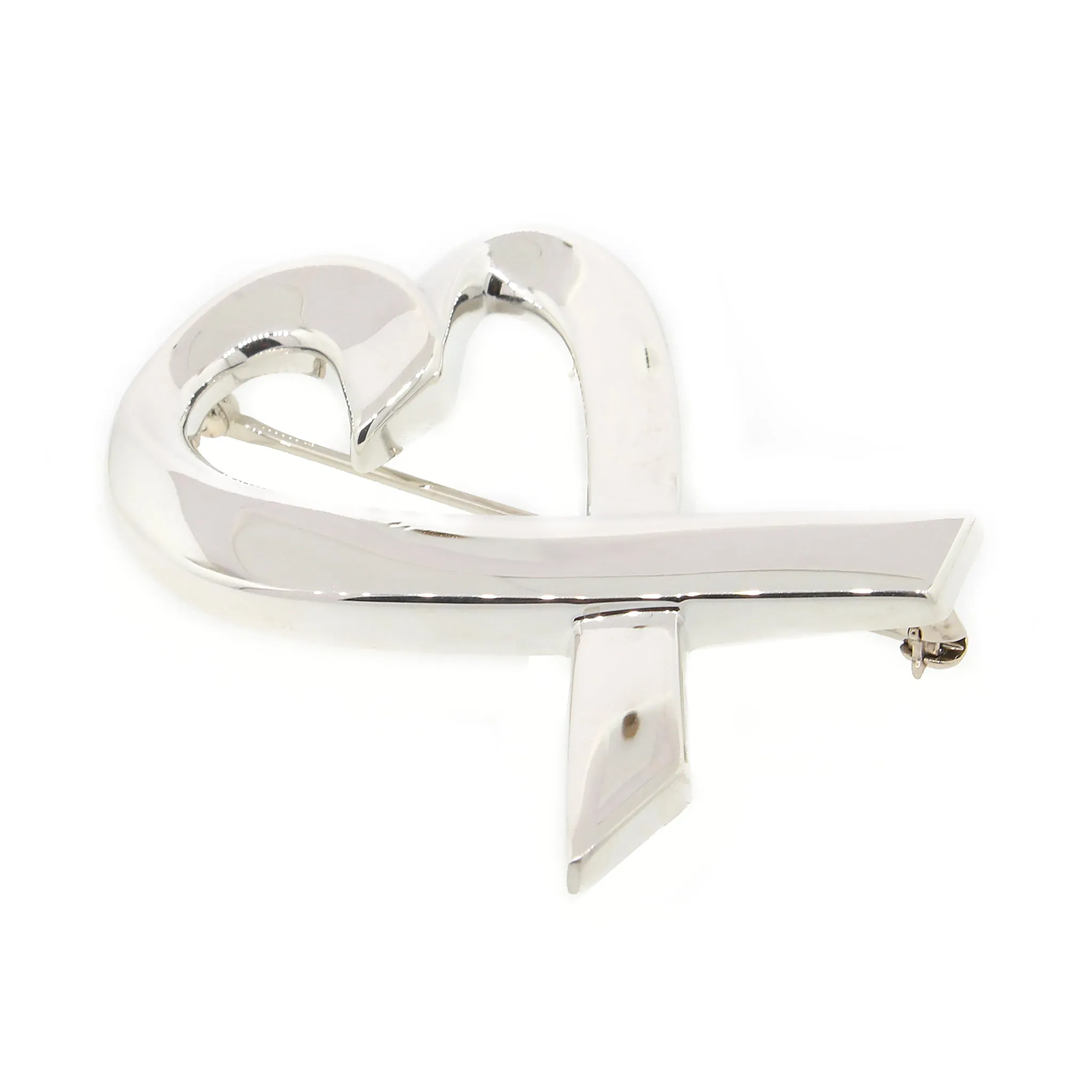 Tiffany and Co. Elsa Paloma Picasso Loving Heart Brooch